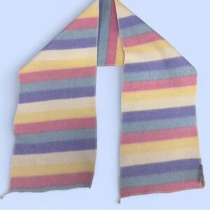 Multicolor Striped Women's Scarf